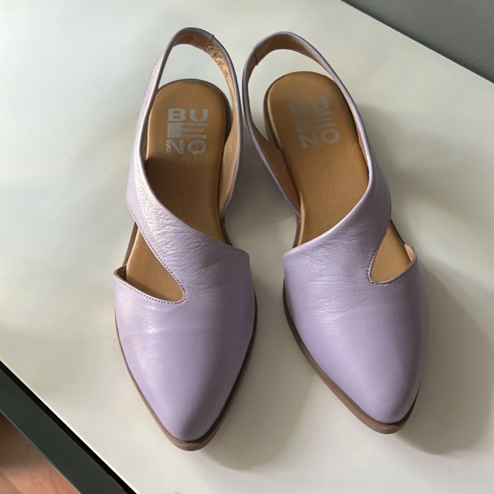Brand new in box Bueno Bianca lilac. Size 38 - Picture 1 of 5